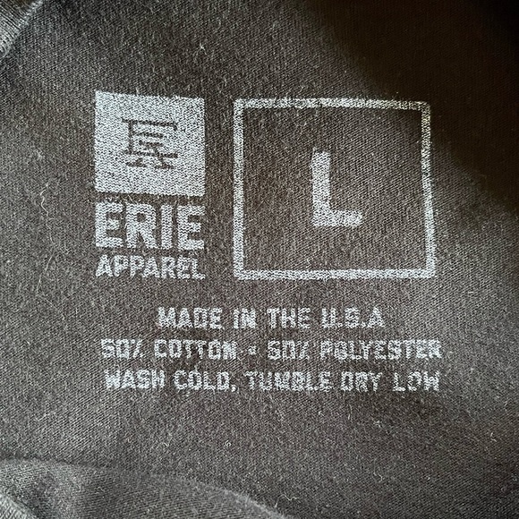 Erie Apparel Pittsburgh Vintage Graphic Tee - Size Large - Picture 4 of 4